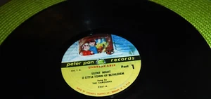 JINGLE BELLS ADESTE FIDELES O LITTLE TOWN OF SILENT NIGHT PETER PAN 78 2231 VG - Picture 1 of 2