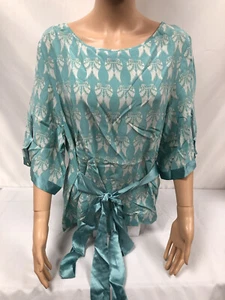 Faith Connexion Women's Top 100% Cotton Size S Color Blue New - Picture 1 of 8