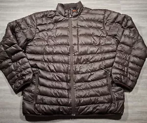 Outdoor Research Brown Puffer Full Zip Jacket Mens XL Extra Large Goose Down - Picture 1 of 10
