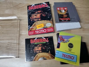 Tecmo Baseball NES Toy R Us Display / CIB / Book Cart New Open Condition - Picture 1 of 2