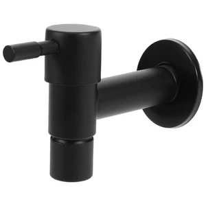 Stainless Steel Faucet Wall Mounted Single Cold Water Tap Kitchen - Picture 1 of 12