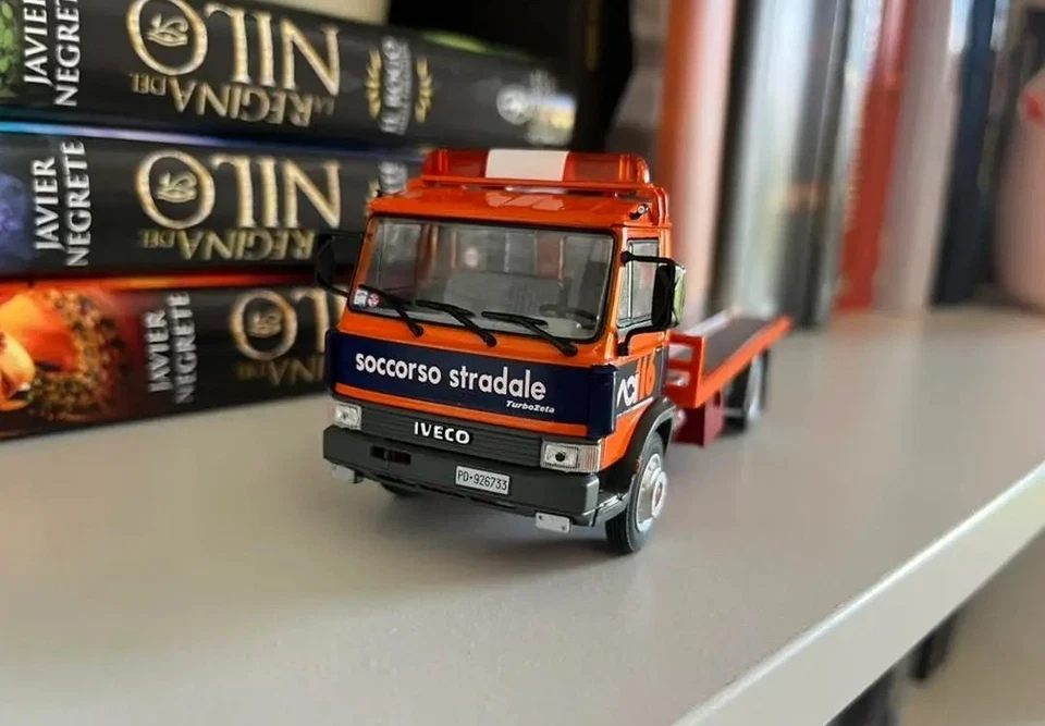 Camion d’epoca IVECO 79.12  1987 ACI SOCCORSO STRADALE 1/43 diecast  DE AGOSTINI - Immagine 1 di 4