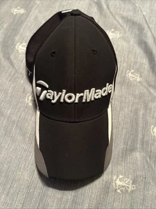 Taylor Made Mütze Kappe Riemen hinten schwarz weiß Golfen grau Golfer Polyester Elasthan - Bild 1 von 6