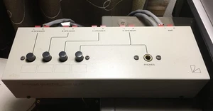 Luxman AS-5III Speaker Selector 1 x Silver Gray W:240xD:95xH:65mm 750g - Picture 1 of 1