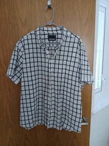Red Herring black/white check shirt xxl - Picture 1 of 4