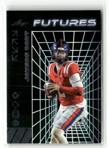 2024 Leaf Futures #98 Jaxson Dart RC ROOKIE GIANTS - Picture 1 of 2