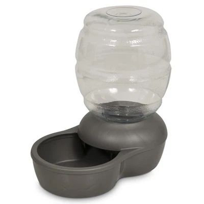 "Gravity-Controlled Pet Water Dispenser 1-Gallon, Ideal for Cats & Dogs, Small, - Image 1 of 3
