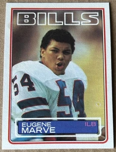 EUGENE MARVE 1983 TOPPS CARD #227 NM-MT Condition Gum/Wax Stain - Picture 1 of 2