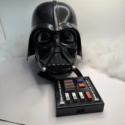 Máscara Casco Cambiador de Voz Dark Vader 2004 Hasbro Star Wars *Funciona Foto 1 de 4