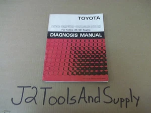 !*Genuine Toyota 3S-GE Engine Diagnosis Manual for 1985 Celica  - Foto 1 di 3