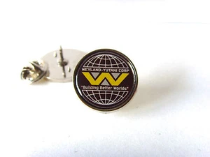 ALIENS WEYLAND-YUTANI CORP SYMBOL LAPEL PIN BADGE TIE PIN TACK CLIP GIFT - Picture 1 of 3