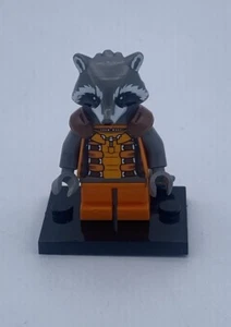 LEGO Guardians of the Galaxy Rocket Raccoon Orange Suit sh122 - Picture 1 of 4