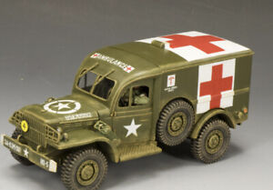 BBA037 Dodge WC54 US Army Ambulance Summer by King & Country (RETIRED)  MIB