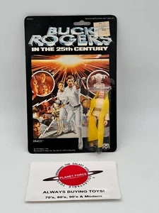 Figura Draco 1978 sin usar, en caja, de colección Buck Rogers Mego nueva - Imagen 1 de 3