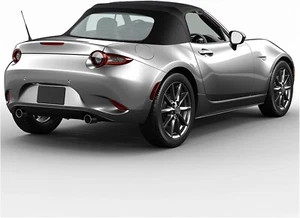 Black Convertible Soft Top W/ Heated Glass Window For Mazda MX-5 Miata 2006-2014 - Bild 1 von 9