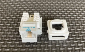 NEW Telephone Socket Outlet RJ10 RJ12 RJ11 Jack Insert KRONE AND CLIPSAL STYLE - Picture 1 of 4