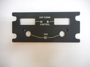 BISEL VHF COMM CONTROL/PANEL TFR COLOR NEGRO - Imagen 1 de 2