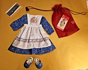 American Girl Kirsten Baking Dress & Apron with Extras - Picture 1 of 2