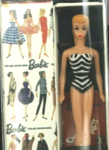 Miniature Replica Barbie Doll & box 1/6 Scale Toy Diorama Dollhouse Mattel NRFB - Picture 1 of 4