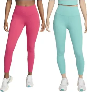 Nike Women's One High-Waisted 7/8 Leggings with Pockets NEW $60 FN3241 - Picture 1 of 16
