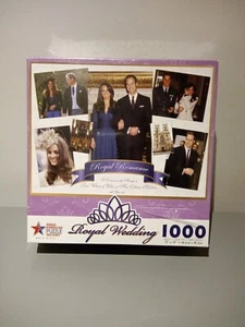 The Royal Wedding Jigsaw 1,000 Pc Sealed Great American Puzzle Factory - Picture 1 of 10