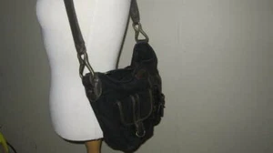 Matt & Nat Blue Cloth Convertible Shoulder Bag - Picture 1 of 7