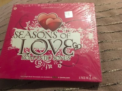 Seasons Of Love Romantic Songs - Bollywood Compilation X 2 CD's : Brand New.  - Image 1 of 2