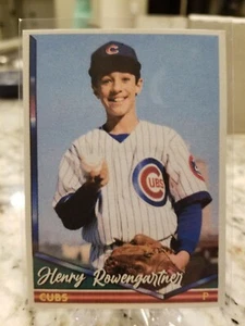 Henry Rowengartner Cubs All Stars Of The Big Screen Rookie sans licence - Photo 1/2