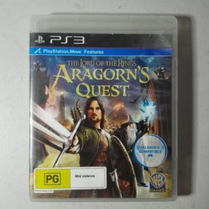 The Lord Of The Rings Aragorn's Quest PS3 Playstation 3 Complete With Manual - Picture 1 of 6