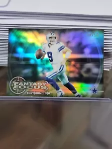2014 Topps Chrom Mini Tony Romo Fantasy Focus Prizm Refraktor/50 *Y23 - Bild 1 von 2