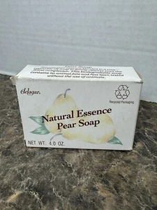 Vintage Delagar Natural Essence Pear Soap Retired Scent NOS - Picture 1 of 3