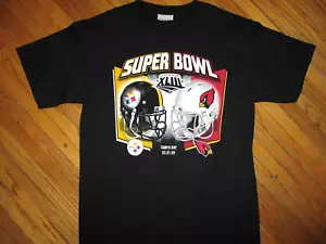 PITTSBURGH STEELERS SUPER BOWL XLIII T SHIRT Arizona Cardinals ADULT SMALL - Imagen 1 de 2