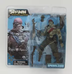 McFarlane Spawn 21 Alternate Realities Pirate Spawn Action Figure in Package - Picture 1 of 3