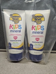 Lote 2 BANANA BOAT 6 OZ Protector Solar Simply Protect Niños UVA/UVB 50+ CADUCIDAD 04/2026 - Imagen 1 de 3