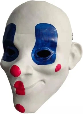The Dark Joker Robber Clown Mask for Halloween Costume Party, Realistic - Image 1 of 4
