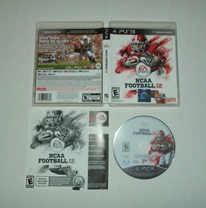 NCAA FOOTBALL 12 (2011) para PlayStation 3 PS3 *COMPLETO CON MANUAL* - Imagen 1 de 3