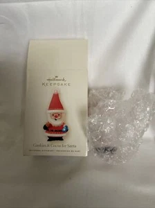Hallmark Keepsake Cookies & Cocoa for Santa Christmas Tree Ornament 2008 Claus - Picture 1 of 6