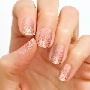 Color Street Nail Strips Coming Up Rose Gold FREE Shipping - Picture 1 of 1