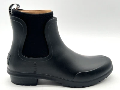 Nuevo UGG CHEVONNE RAIN TOBILLO Botas Impermeables Para Mujer Talla 6 en NEGRO Foto 1 de 4