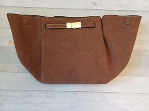 Bolso de Mano Estilo Gamuza Gran Capacidad Mujer Bolso de Mano Estilo Retro Otoño Invierno - Imagen 1 de 24