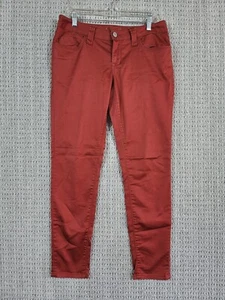 American Rag CIE Womens Juniors Sz 7R Red Curvy Skinny Jeans Jeggings - Picture 1 of 13