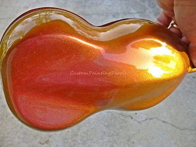 Copperhead Fire 变色龙 ColorShift 颜料珍珠甲油胶透明 5 克样品 — 第 1/4 张图片