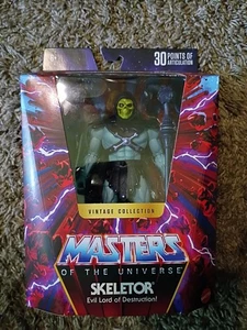 Mattle Masterverse, Maîtres de l'Univers Vintage Collection Squelette Neuf - Photo 1/2