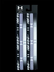 Under Armour Headband UA Performance Headband Sweatband Set of 6 Black Grey - Picture 1 of 6