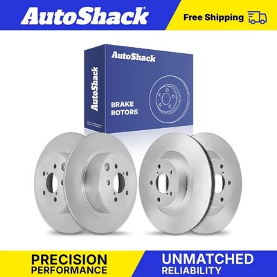 Front Rear Brake Rotors Set for Subaru Forester Impreza XV Crosstrek 2.5L Foto 1 de 4