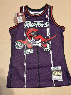 Camiseta Mitchell & Ness Toronto Raptors McGrady, Púrpura, Pequeña Nueva con Etiquetas $130 Minorista Foto 1 de 4