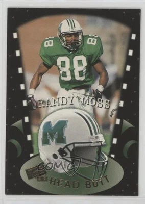 1998 Press Pass Head Butt Randy Moss #HB7 Rookie RC HOF - Image 1 of 2