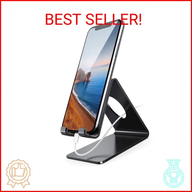 Lamicall VC-S-US-B Cell Phone Stand - Black