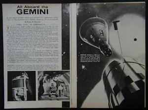 Robert Heinlein An Bord der Zwillinge 1963 Original Bildartikel - Bild 1 von 2