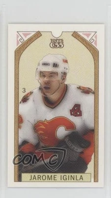 2003-04 Topps C55 Mini Stanley Cup Back Jarome Iginla #3 HOF - Image 1 of 2